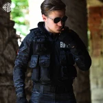 HAN WILD Tactical Vest CS Field Protective Equipment Special Forces Combat Multi-pocket Security Tactical Vest