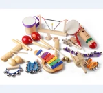 Hand Drum Clave Wood Block Egg Shake FOR Teaching Resources