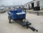 Hand farm trailer for agriculture load weight 1.5ton