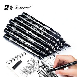 Hand Lettering Pens, Calligraphy Brush Pens Art Markers , Sketching, Drawing, Illustration, Scrapbooking, Black Ink Pen Set, 16