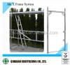 Handle and easy assembly European certification aluminium ladder/h and door frame scaffolding