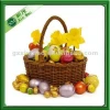 handmade beautiful wicker easter basket for eggs