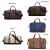 Import Handmade Waxed Canvas Leather Travel Bag Duffle Bag Holdall Luggage Weekender Bag 12031 from China