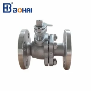 Hard Seal Flanged Wcb Ball Valve with Dn80
