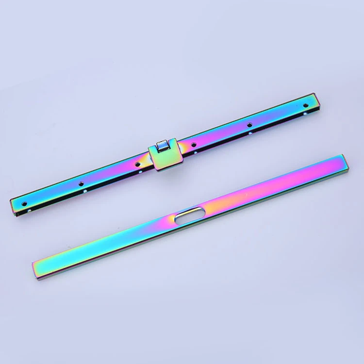Hardware Accessories Custom Rainbow Wallet Frame Metal Purse Frame  handbag frames