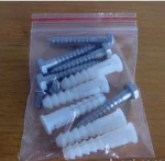 Heavy duty bag maker for fasteners and metal parts