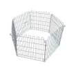 Heavy Duty Black Metal Wire 6 Sided Enclosure Dog Training Puppy Rabbit Animal Pet Exercise Pen Run Cage