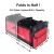 Import Heavy Duty Car Storage Bag  Large Capacity Car Organizer Collapsible Adjustable Car Trunk Organizer from China