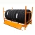 Import Heavy duty stackable wheel and rim utility steel tire pallet rack from China