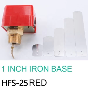 HFS-25 1 inch  iron base Economic Vane Fluid Paddle Electronic Water Flow Control Switch