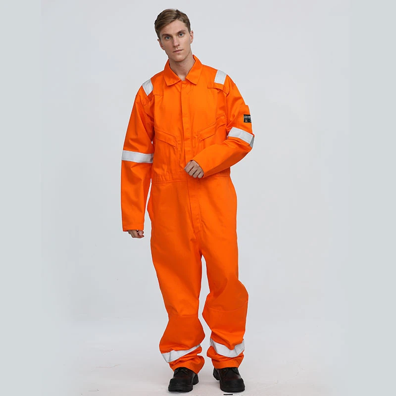 Hi Vis Welder Fireproof Mining Safety Jacket Workwear