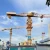 Import High performance equipment static slewing self building moving fixing angle tower crane for sale price from China