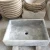 Import High polished bathroom double sink marble vanity basin, Double bowl granite bathroom sink stone from China