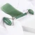 Import High quality 100% natrual green aventurine quartz face lift roller massager jade roller and GuaSha stone set from China