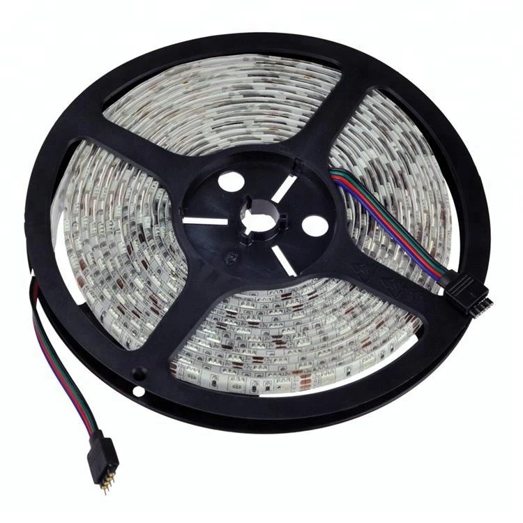 High quality 12v smd 5050 outdoor waterproof rgb led flexible strip light