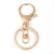 Import High Quality 30mm Electroplating Keychain Lobster Swivel Split Key metal keychain wholesale from China