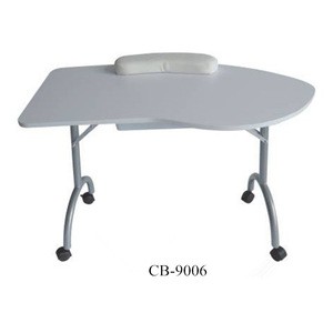 High quality beauty salon equipment foldable nail manicure table