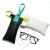 Import High quality candy color PU glasses pocket bag with wristlet from China