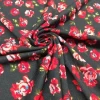 High Quality Custom Flower Printing Jersey Material Knitting  Polyester Spandex Jersey Fabric