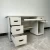 Import High quality customized steel library desk easy assemble drawer table for office from China