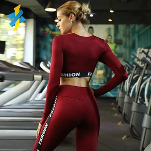 High Quality Fitness Clothing Yoga Suit sexy sportswear for woman