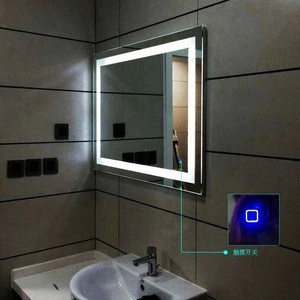 High quality hotel LED backlit bath mirror