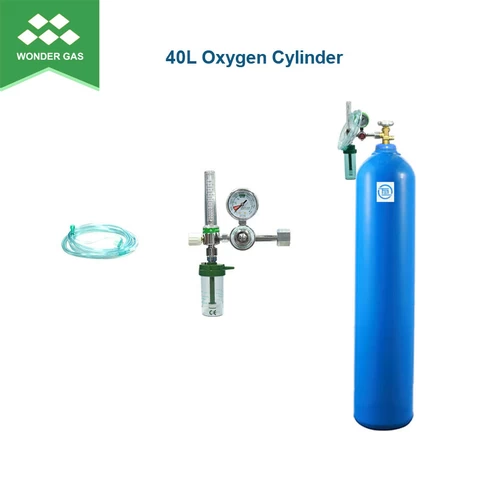 High Quality Industrial Use 40-50L Capacity Oxygen Gas Cylinders