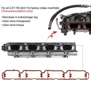 High Quality intake manifold Runner Flap Delete Swirl Flap Flaps Gasket for Audi/VW EA113 2.0 TFSI PQY-IMK07