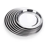 high quality kitchen accessories stainless steel dish for korean bbq restaurant