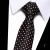 Import High quality mens skinny ties fashion plain  jacquard woven silk printed neck tie polyester from China