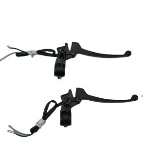 High Quality Motorcycle Parts of Custom 125 250cc Black  Motorcycle Brake Handle Clutch Lever