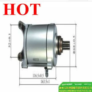High quality motorcycle starter motor for CG125,CG150,CG200,CG250