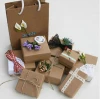 High Quality Necklace Pendant Ring Earring Packaging Gift Kraft Paper Jewelry Box