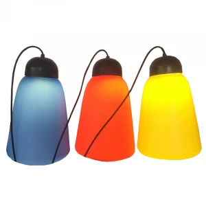 High quality outdoor decoration RGB color change automatically LED forest of resonating lamps Bottle lamp