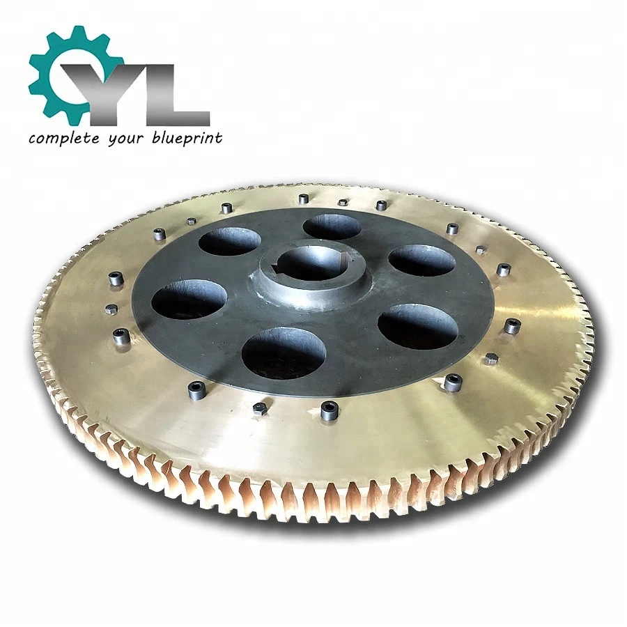 High Quality Reducer Metallurgy Parts Metal Molding Bronze Bevel Gear