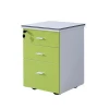 High Quality Three Drawer Office Cabinet  Wooden Movable File Cabinet  Mobile Pedestal