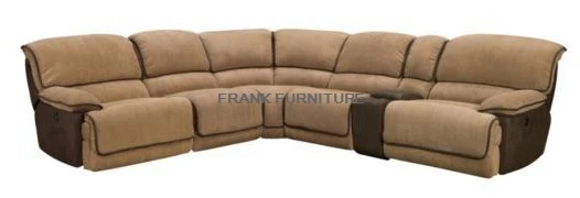 High quality U shape wholesale suede sectional couch for living room waiting room furniture