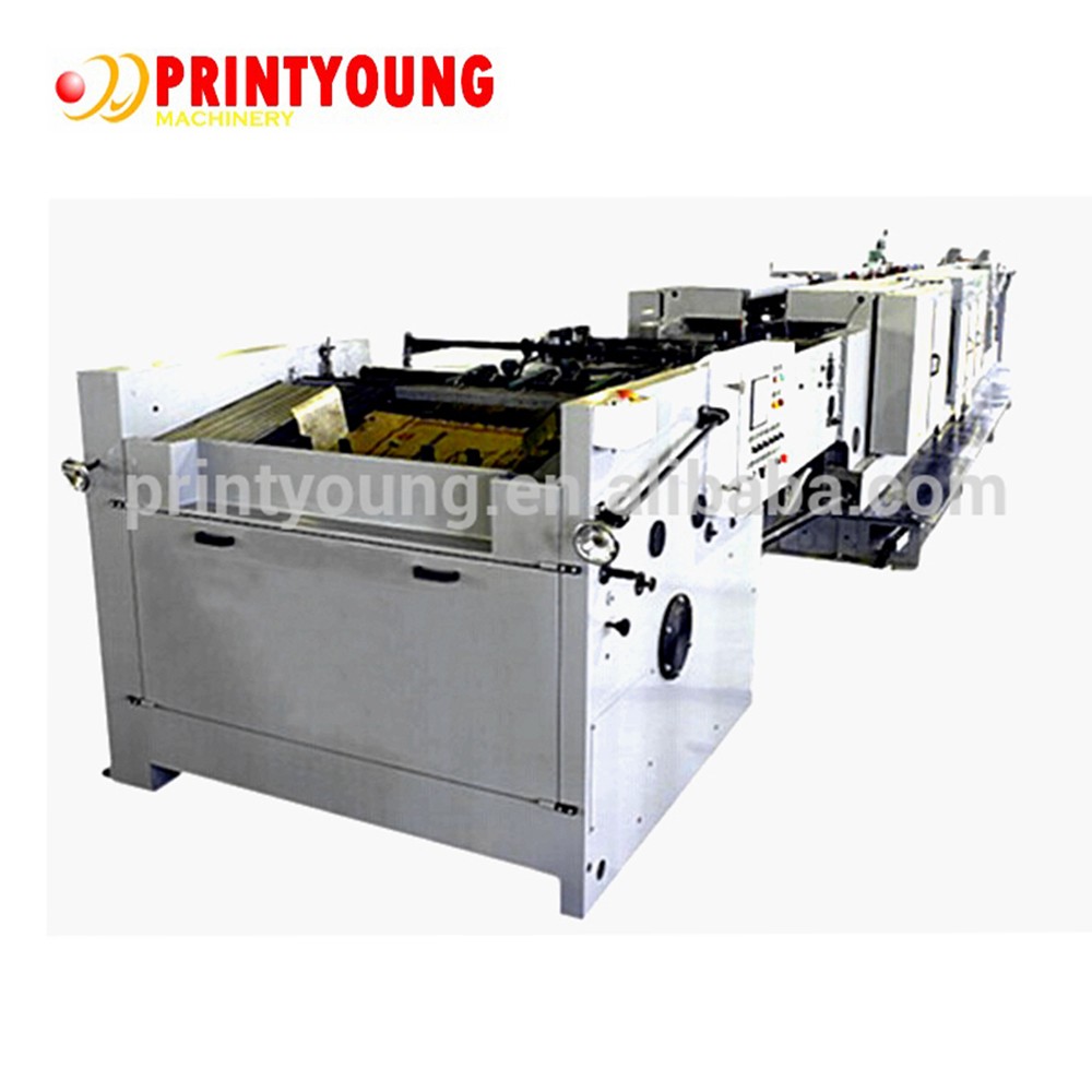 High Speed Automatic Pasted Square Bottom Paper Bag Making Machine