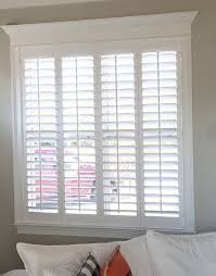High Standard with Beautiful Appearance of Oem Stained Wood Plantation Shutters Dalling