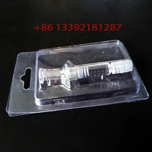 High transparent customized vape  blister  clamshell packaging box with card  insert