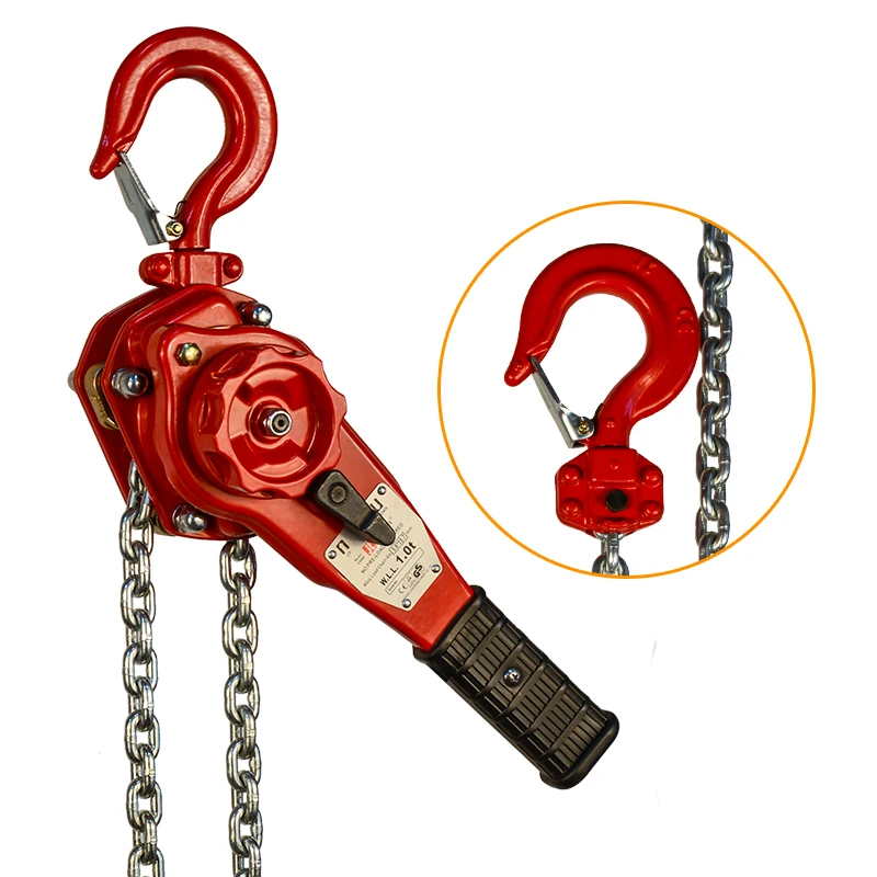 Hoists Chain Pulley  Manual Lever Hand Block  20 ton Chain Hoist
