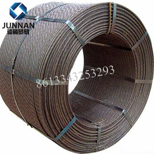 Hollow core steel cable/ wire rope / PC Strand factory supply