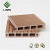 hollow teak wpc decking for outdoor wood plastic composite flooring