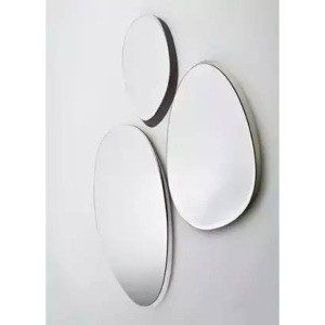 Home Furnishing Decorative Wall Art 3 Pcs Mirror Set In Cheap Price For Wholesale