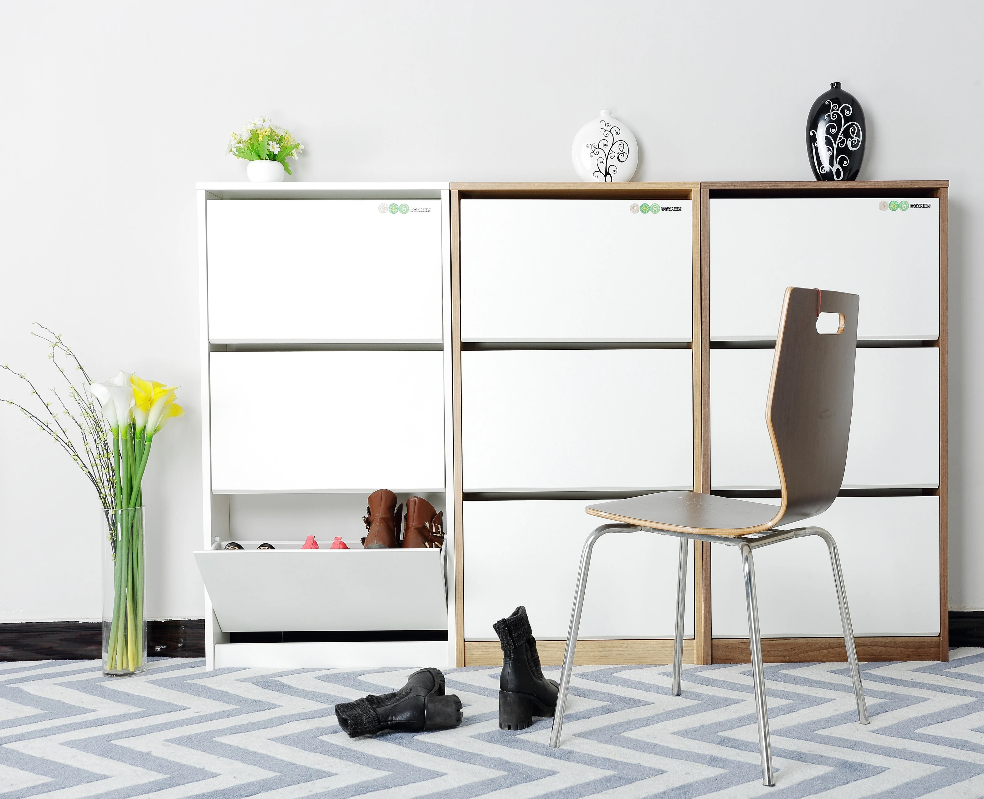 Home furniture online sale wooden shoe shelves shoe rack