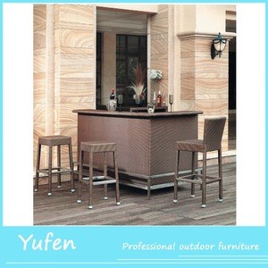 Home nail bar furniture rattan mini contemporary counter height bar stools
