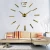 Import Home Office Room Art Decor Modern Decal Wall Clock Large DIY Wall Clock 3d Mirror Wall Sticker Clock from China