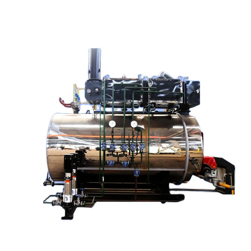 Horizontal Type Fire Tube Industrial Oil/Natural Gas Fired Wns Steam Boiler High PressureNatural Gas BoilersGas Fired Boilers