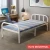 Import Hospital Furniture Single for sale Folding Bed Single Metal Bed Platform folding bed for Patient from China