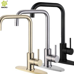 Hot and cold mixers kitchen accessories lead free 304 stainless kitchen faucet